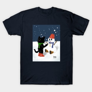 Talk to snowman T-Shirt